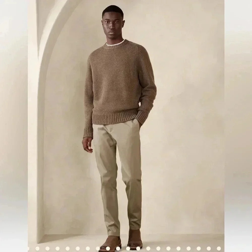 Banana Republic slim rapid movement chino Aiden  fit sz 42x34 - Picture 6 of 10